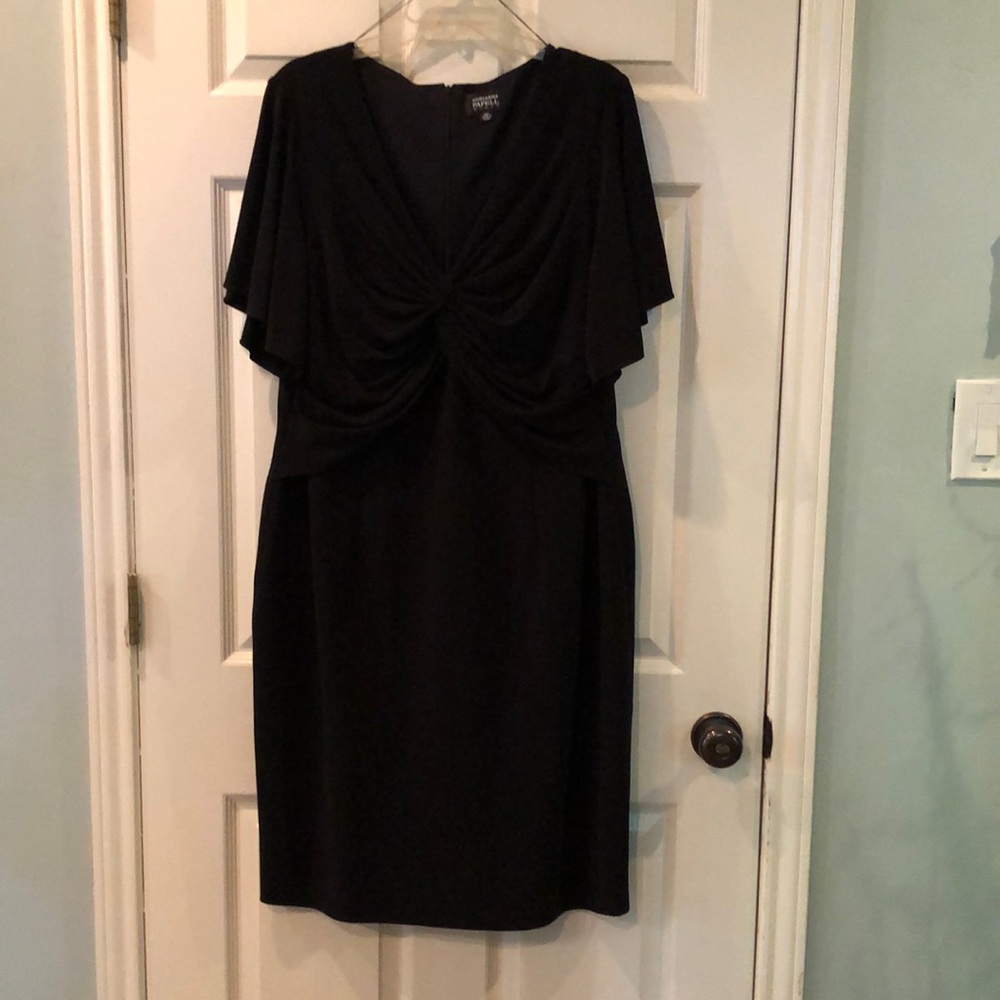 Adrianna Papell Woman - cocktail dress - black - Size 16W